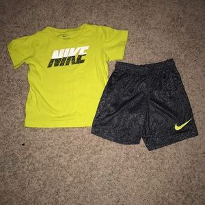 Toddler Nike short set